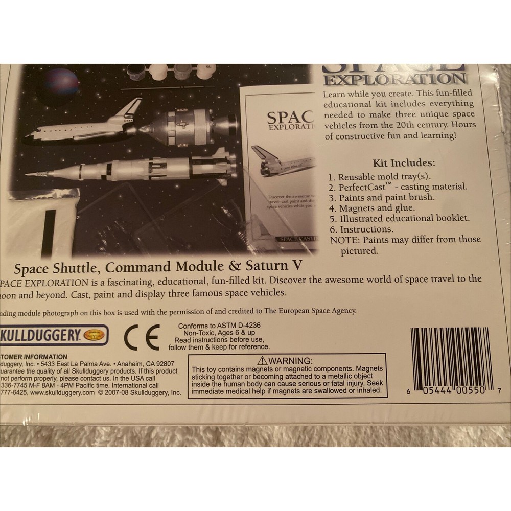 NEW Eyewitness Kits Space Exploration Space Casting Kit Space Shuttle Ap… - Picture 6 of 6